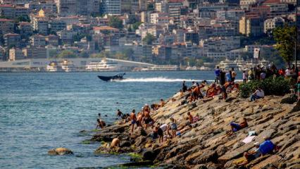 İstanbul'un 3 il&ccedil;esinde denize girmek yasaklandı!