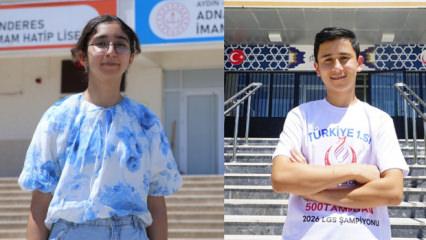 LGS'de tam puan alan &ouml;ğrencilerin tercihi aynı okul oldu