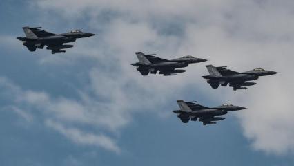 Rus İHA'sı Romanya'yı karıştırdı: F-16'lar havalandı