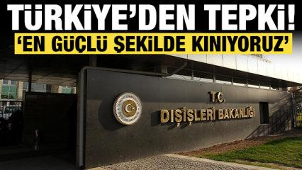 Son dakika: T&uuml;rkiye'den İsrail'e &ccedil;ok sert tepki!
