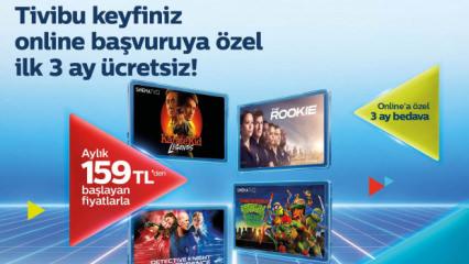 Tivibu&rsquo;dan yeni m&uuml;şterilere &ouml;zel ilk 3 ay &uuml;cretsiz eğlence paketi