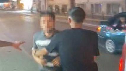 Trafikte &ouml;fke patlaması! Konya'da yumruklu kavga kamerada