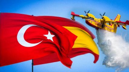 T&uuml;rkiye'den son dakika İspanya duyurusu! Acil kodlu &ccedil;ağrı yaptılar! 2 u&ccedil;ak havalandı