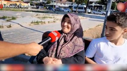 &Uuml;sk&uuml;dar&rsquo;da bir teyze sokak r&ouml;portajında provokat&ouml;r trole ders verdi: &lsquo;Vatanın var mı?&rsquo;