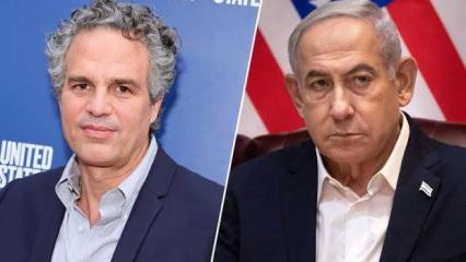 ABD'li oyuncudan Netanyahu'ya tepki: Sen manyak bir katilsin