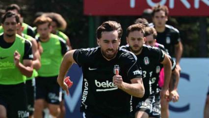 Beşiktaş, Midtyjlland ma&ccedil;ının taktiğini &ccedil;alıştı
