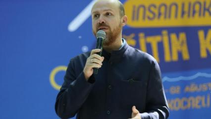Bilal Erdoğan gen&ccedil;lerle buluştu