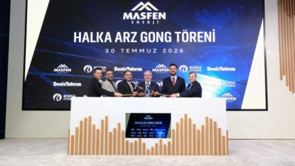 Borsa İstanbul&rsquo;da gong Masfen Enerji i&ccedil;in &ccedil;aldı