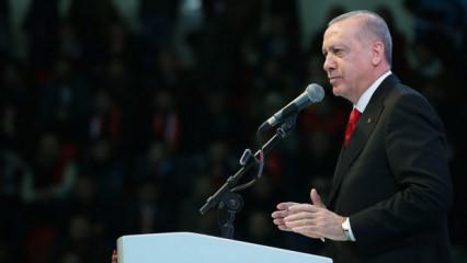Cumhurbaşkanı Erdoğan: Gen&ccedil;lerimizi &uuml;&ccedil; beş kendini bilmeze yem etmeyiz