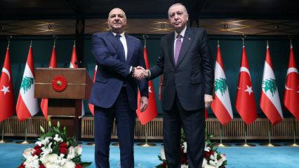 Cumhurbaşkanı Erdoğan: L&uuml;bnan Silahlı Kuvvetlerine desteğimiz s&uuml;recek