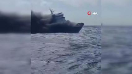 Endonezya'da feribot yangını: 5 &ouml;l&uuml;, 41 kayıp