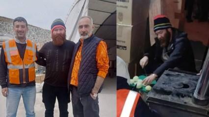 Merhum Eren Kaşık&ccedil;ı Hataylıları yalnız bırakmamıştı! Depremzedelere 3 &ouml;ğ&uuml;n yemek pişirmişti
