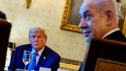 Netanyahu'nun Trump'a g&ouml;sterdiği T&uuml;rk &uuml;sleri haritası