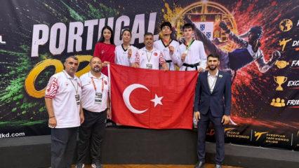 Portekiz'de T&uuml;rk r&uuml;zgarı! 3 altın madalya