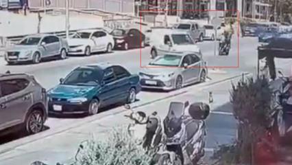 Sağ şeritten sola ani d&ouml;n&uuml;ş kazaya yol a&ccedil;tı: 2 polis memuru yaralandı