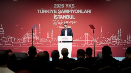 Sel&ccedil;uk Bayraktar YKS şampiyonlarıyla bir araya geldi: Hazreti H&uuml;seyin'e atıf yaptı