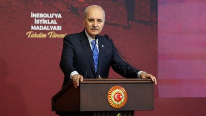 TBMM Başkanı Kurtulmuş 'S&uuml;re&ccedil; Yasası' a&ccedil;ıklaması! Dikkat &ccedil;eken af vurgusu