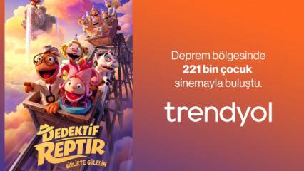 Trendyol, 221 Bin &Ccedil;ocuğu &ldquo;Dedektif Reptır&rdquo; ile buluşturdu
