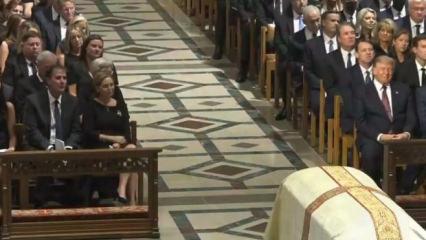 ABD siyasetini buluşturan cenaze: Trump, Netanyahu ve Zelenskiy aynı t&ouml;rende
