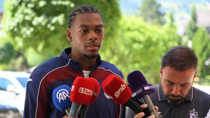 Yeni transfer Mitongo, Trabzonspor'u neden se&ccedil;tiğini a&ccedil;ıkladı
