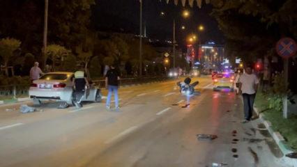 150 kilometre hızla geldi, ATV&rsquo;yi bi&ccedil;ti: 1 &ouml;l&uuml;