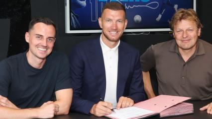 40 yaşındaki Dzeko'dan 1 yıllık imza