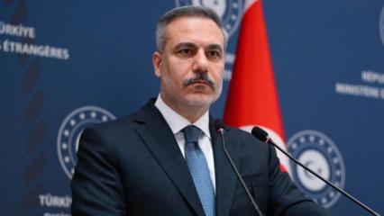 Bakan Fidan: K&ouml;rfez'de devam eden savaş dikkatimizi Filistin'den ayırmadı