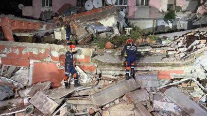 İstanbul Bah&ccedil;elievler'de 6 katlı bina &ccedil;&ouml;kt&uuml;
