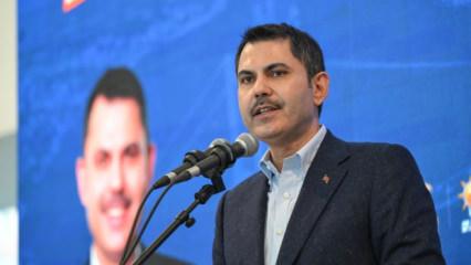 Bakan Kurum Hatay'dan duyurdu: T&uuml;rkiye prangalarından kurtulacak
