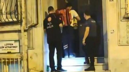 Beyoğlu&rsquo;nda k&ouml;t&uuml; koku ihbarı yapılan evde ceset bulundu