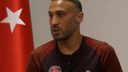 Cenk Tosun'dan Beşiktaş s&ouml;zleri! 'Ben her zaman s&ouml;yl&uuml;yorum'