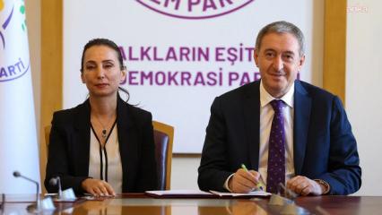 DEM Parti '&Ccedil;er&ccedil;eve Yasa Teklifi'ni imzaladı