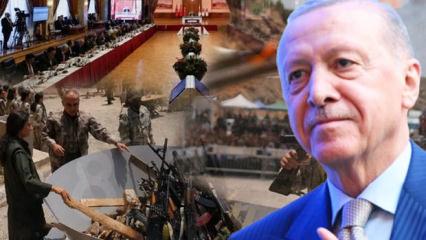 Erdoğan'dan Ter&ouml;rs&uuml;z T&uuml;rkiye talimatı! PKK'nın silah bırakacağı tarih de ortaya &ccedil;ıktı