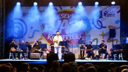 Esenler'de yazın ritmi ESEV konserleriyle y&uuml;kseliyor