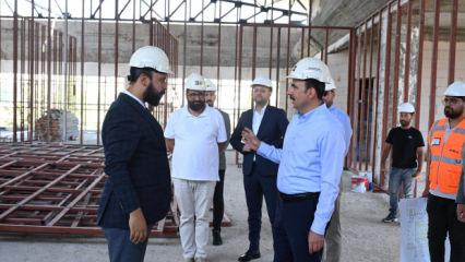 Yıl sonu m&uuml;jdesi Başkan Altay&rsquo;dan geldi: Lise Medeniyet Akademisi&rsquo;nde inşaat y&uuml;kseliyor