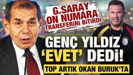 Galatasaray on numara transferini bitirdi! Oyuncu 'evet' dedi: Karar artık Okan Buruk'ta