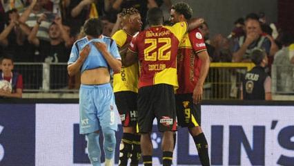İsmail'in j&uuml;bile ma&ccedil;ında G&ouml;ztepe, Trabzonspor'u mağlup etti
