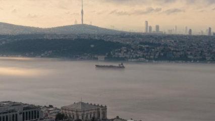 İstanbul'da boğaz hattı trafiğe kapatıldı