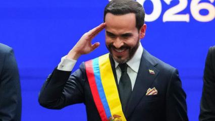 Kolombiya'nın yeni Cumhurbaşkanı g&ouml;reve başladı