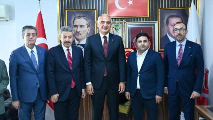 K&uuml;lt&uuml;r ve Turizm Bakanı Ersoy'dan Şırnak'ta birlik ve kalkınma mesajı