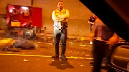 Kuzey Marmara Otoyolu'nda kahreden kaza: 3 vatandaş &ouml;ld&uuml;, 1 yaralı