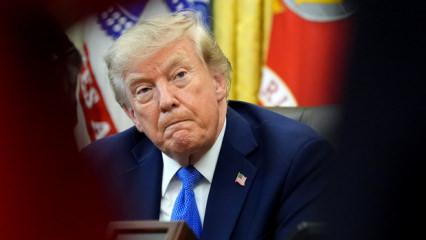 Trump'tan son dakika a&ccedil;ıklaması: Ciddi bir ekonomik krizin i&ccedil;indeler!