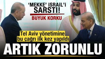 'Mekke anlaşması' İsrail'i sarstı! Tel Aviv y&ouml;netimine acil &ccedil;ağrı yaptı: Artık zorunlu