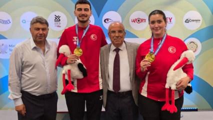 Milli sporcular tarih yazdı! Şimal Yılmaz ve Fahrettincan Er Avrupa Şampiyonu