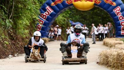 Motor yok, sadece cesaret var! Formulaz yarışı nefes kesti