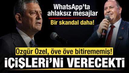 &Ouml;zg&uuml;r &Ouml;zel, İ&ccedil;işleri'ni verecekti! WhatsApp'ta ahlaksız mesajlar sonrası g&uuml;ndem oldu