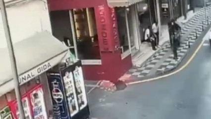 Polisten ka&ccedil;an motosikletli vali yardımcısına &ccedil;arptı
