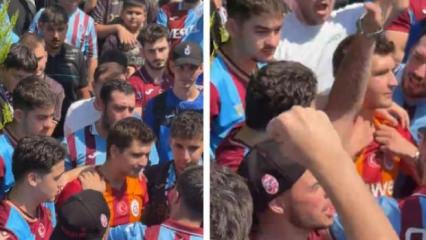 Salah karşılamasında G.Saray formasını &ccedil;ıkarttırdılar