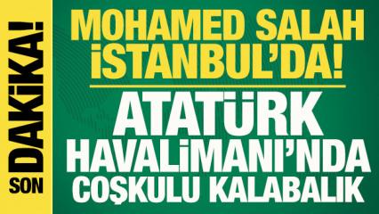 Son dakika: Mohamed Salah, Trabzonspor i&ccedil;in İstanbul'a geldi