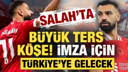S&uuml;per Lig'de yeniden Salah bombası! B&uuml;y&uuml;k ters k&ouml;şe: İmza i&ccedil;in T&uuml;rkiye'ye gelecek